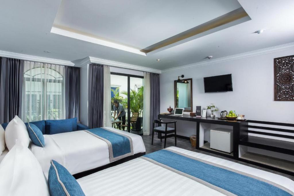 The Grand Cyclo Boutique Suite & Spa Siem Reap Exterior foto