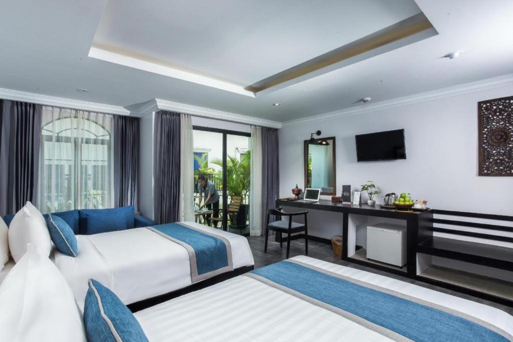 The Grand Cyclo Boutique Suite & Spa Siem Reap Exterior foto